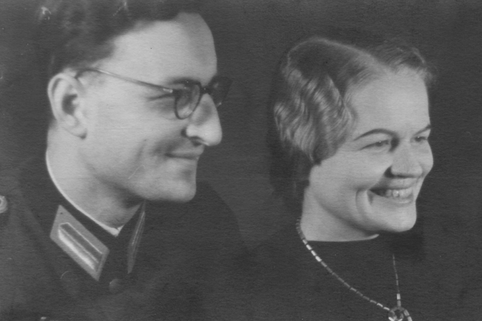 Ottokar Menzel und Hildegund Menzel-Rogner. Foto: Nachlass Martha Bühner